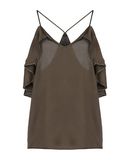 PINKO Damen Top Farbe Milit�rgr�n Gr��e 3