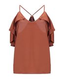 PINKO Damen Top Farbe Braun Gr��e 4