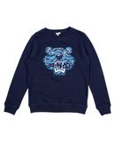 KENZO Jungen 9-16 jahre Sweatshirt Farbe Dunkelblau Gr��e 2