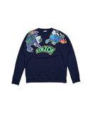 KENZO Jungen 9-16 jahre Sweatshirt Farbe Dunkelblau Gr��e 2