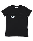 CHIARA FERRAGNI M�dchen 9-16 jahre T-shirts Farbe Schwarz Gr��e 1