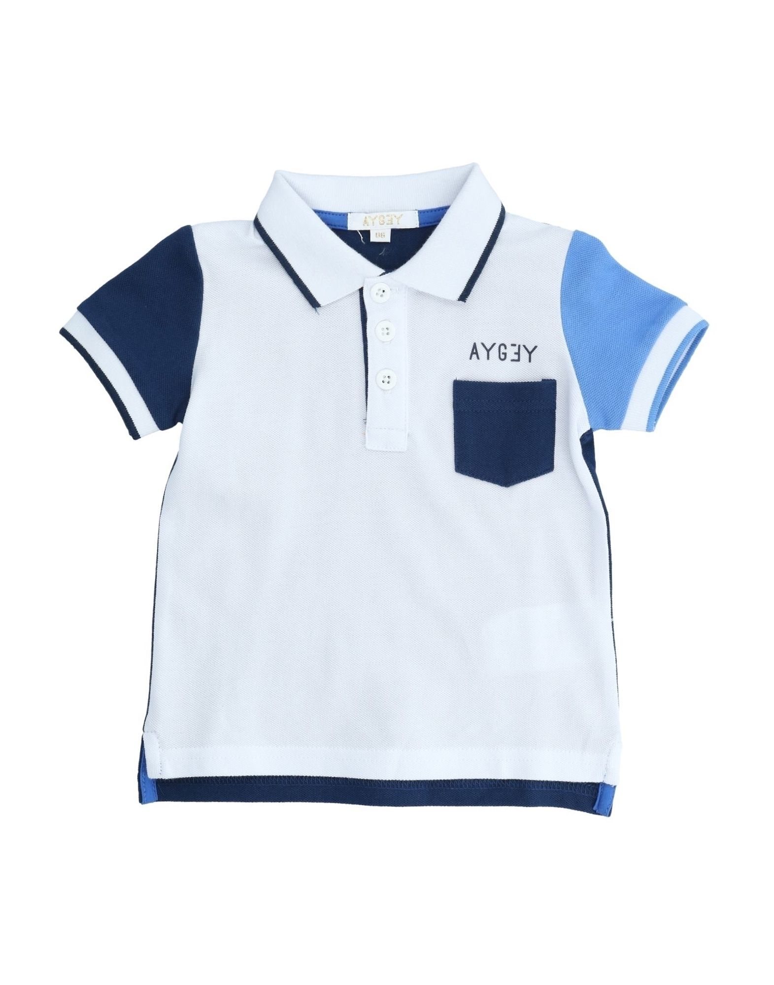 Aygey Kids' Polo Shirts In White