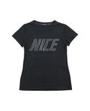 NICEBRAND M�dchen 3-8 jahre T-shirts Farbe Schwarz Gr��e 4