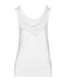 EMMA & GAIA Damen Tank Top Farbe Wei� Gr��e 6
