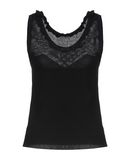 EMMA & GAIA Damen Tank Top Farbe Schwarz Gr��e 2