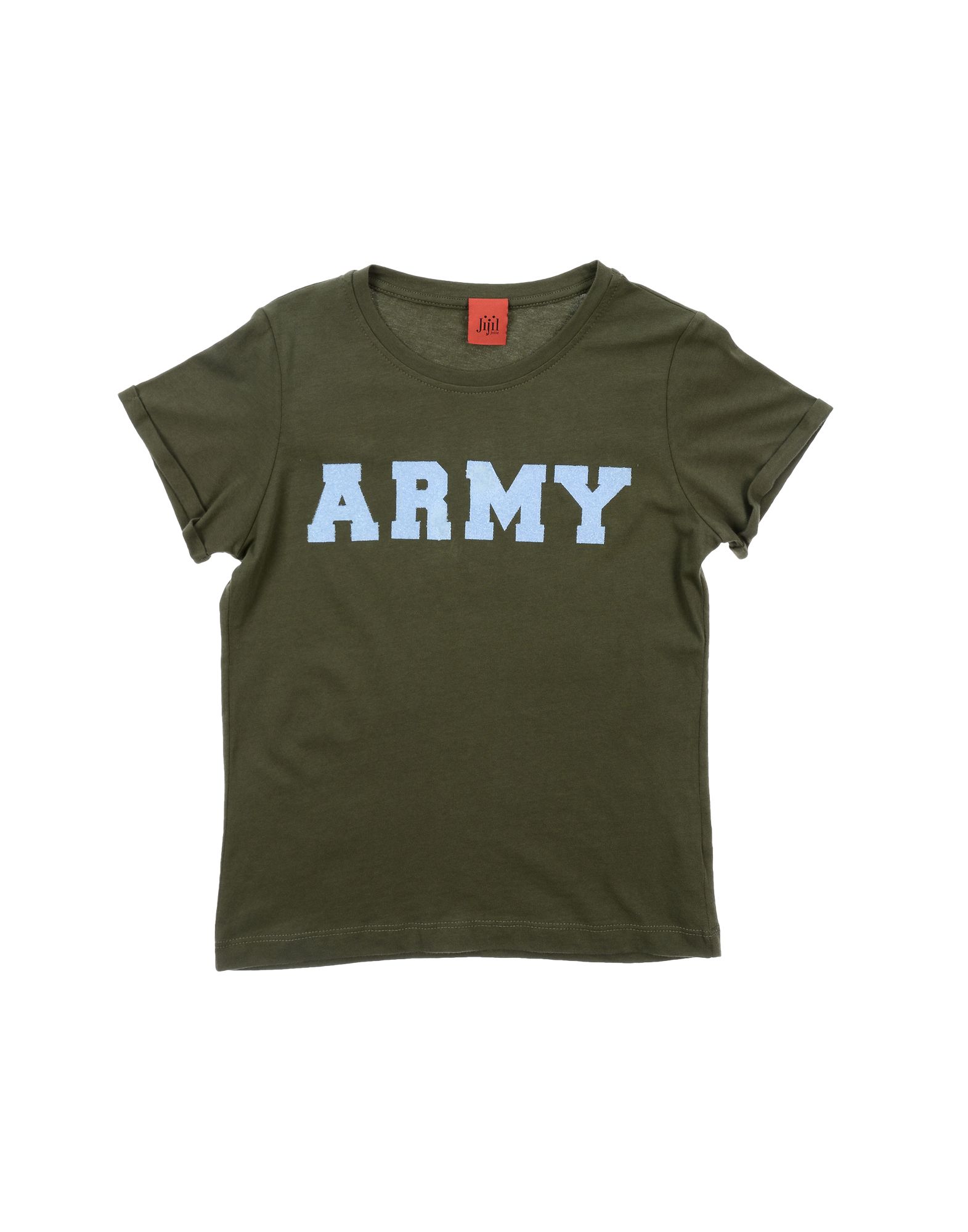 Jijil Jolie Kids' T-shirts In Military Green