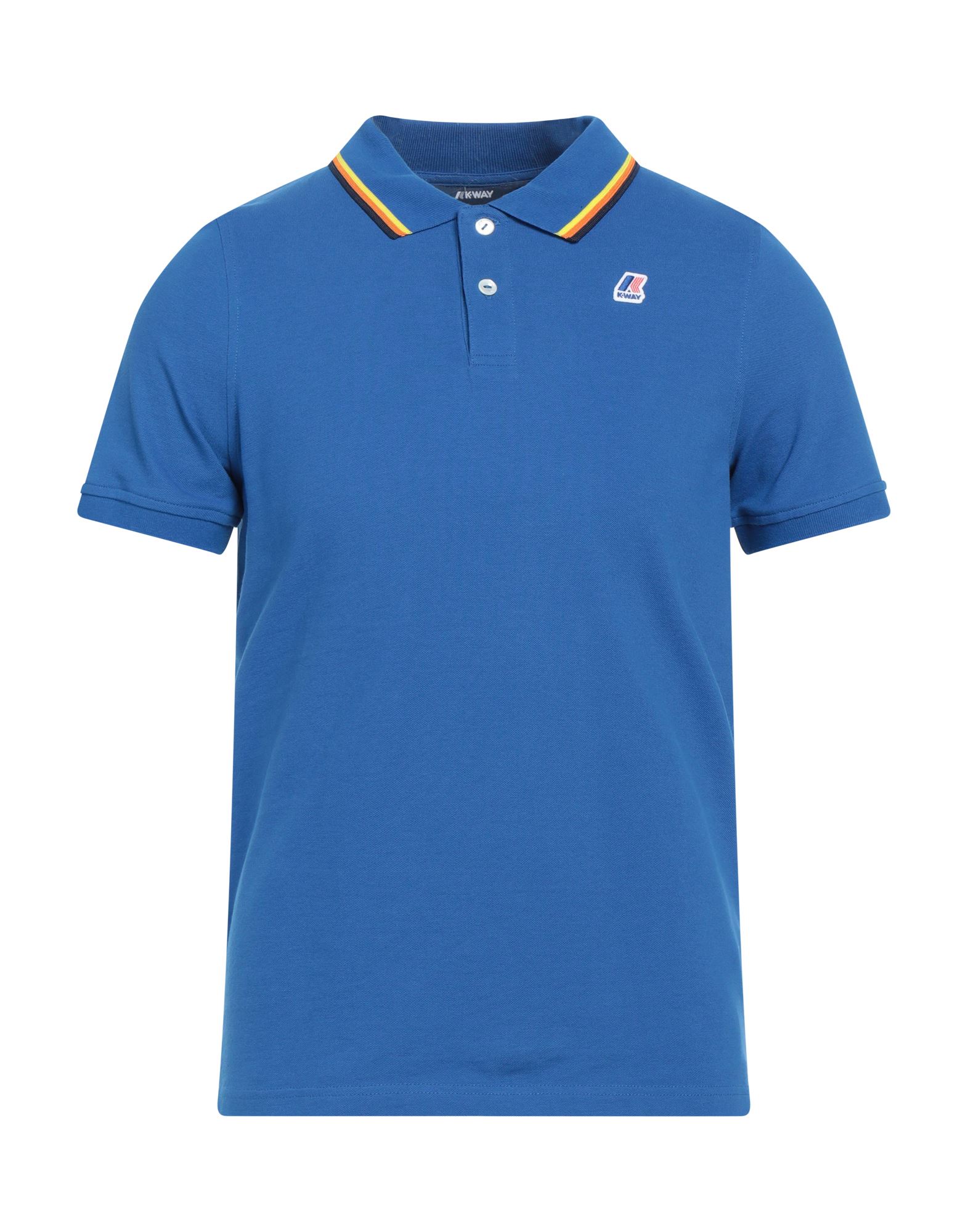 K-way Polo Shirts In Blue