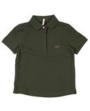 SUN 68 M�dchen 3-8 jahre Poloshirt Farbe Milit�rgr�n Gr��e 2
