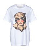 SHIRTAPORTER Damen T-shirts Farbe Wei� Gr��e 4