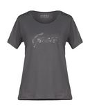 GUESS Damen T-shirts Farbe Grau Gr��e 8