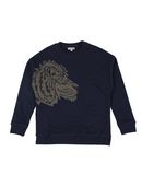 KENZO Jungen 9-16 jahre Sweatshirt Farbe Dunkelblau Gr��e 2