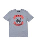 DIESEL Jungen 3-8 jahre T-shirts Farbe Grau Gr��e 2