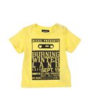 DIESEL Jungen 0-24 monate T-shirts Farbe Gelb Gr��e 3