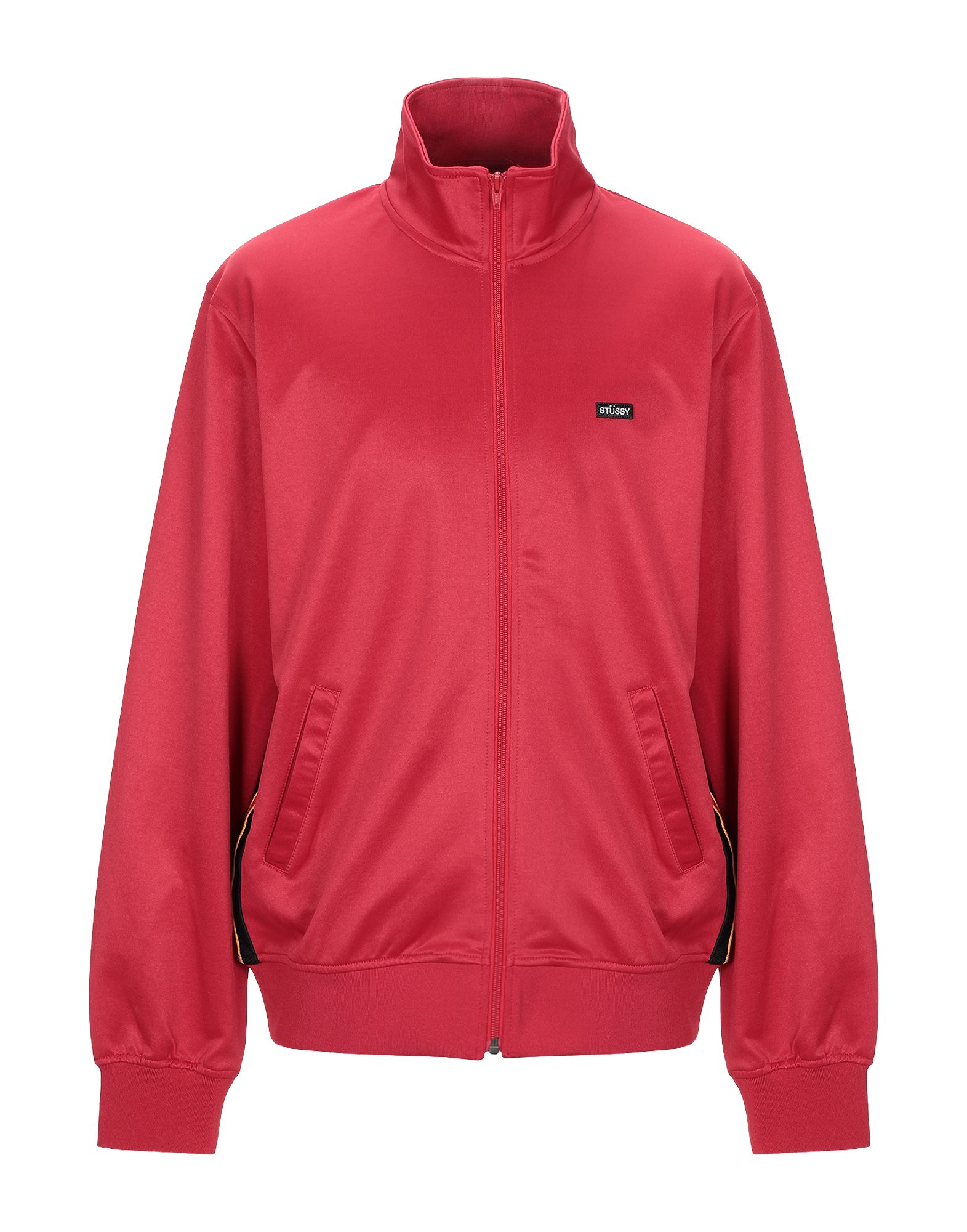 red stussy sweatshirt