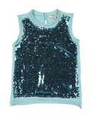 SILVIAN HEACH M�dchen 3-8 jahre T-shirts Farbe Azurblau Gr��e 4