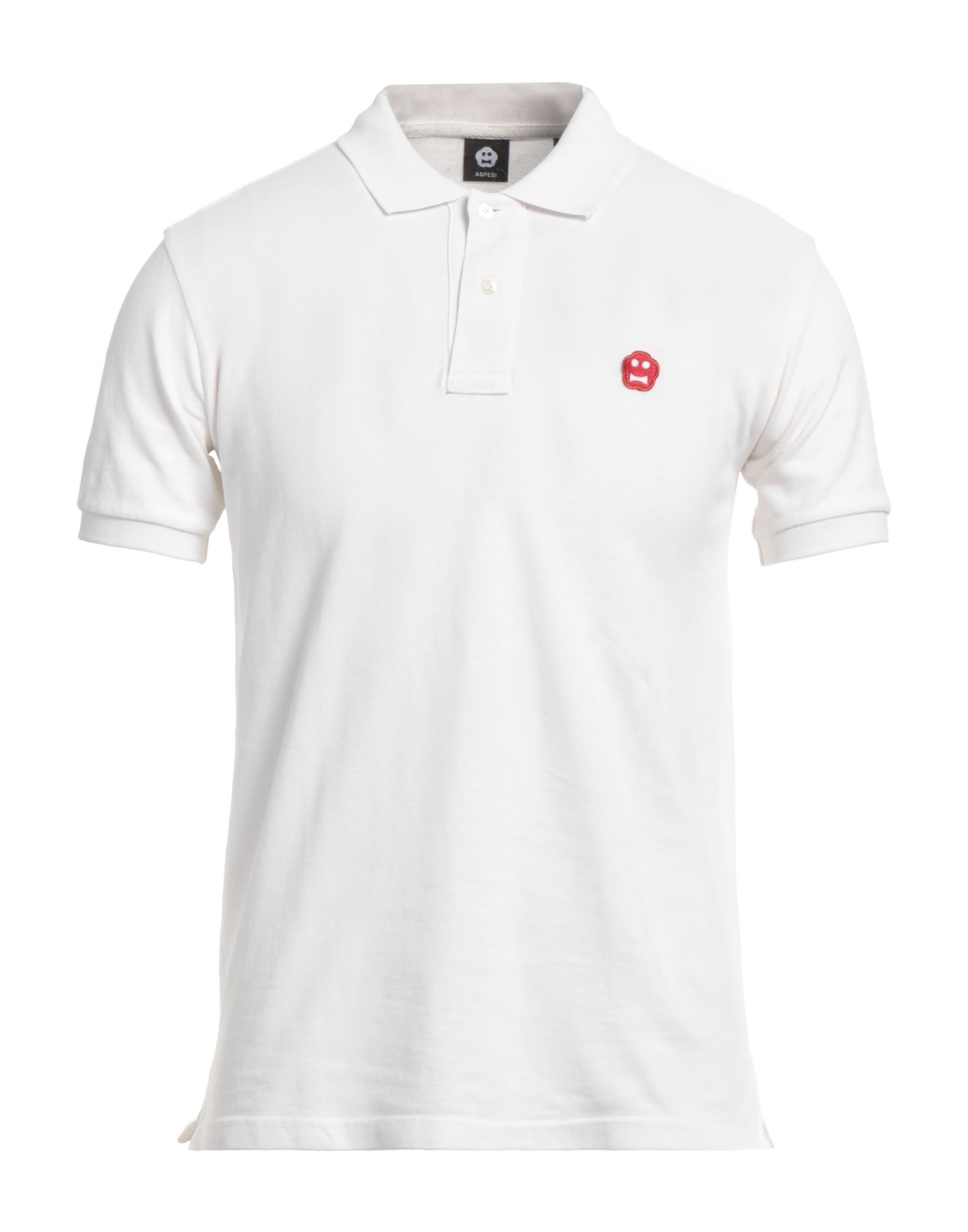 ASPESI ASPESI MAN POLO SHIRT IVORY SIZE L COTTON