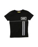 MAISON 9 Paris Jungen 3-8 jahre T-shirts Farbe Schwarz Gr��e 6