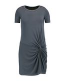 ENZA COSTA Damen Kurzes Kleid Farbe Taubenblau Gr��e 5