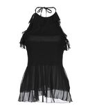 ATOS LOMBARDINI Damen Top Farbe Schwarz Gr��e 3