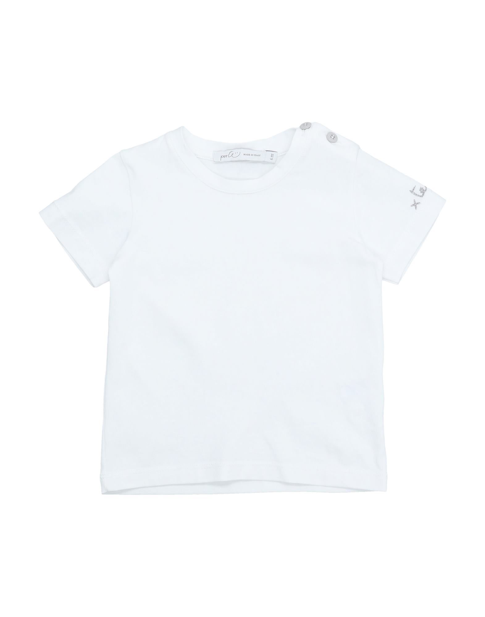 Per Te" Kids' T-shirts In White