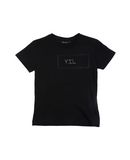 YES LONDON Jungen 3-8 jahre T-shirts Farbe Schwarz Gr��e 4