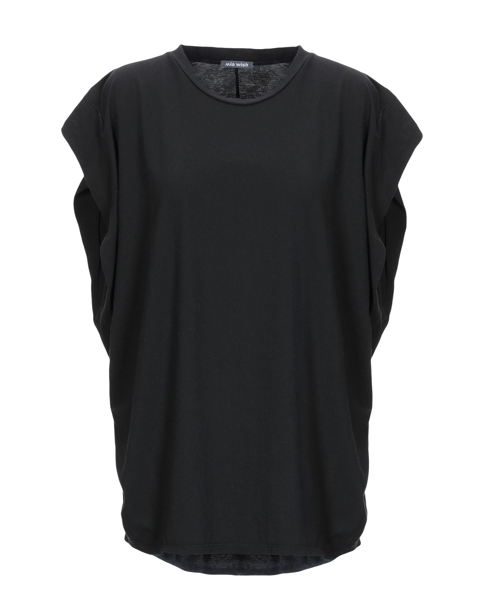 《送料無料》MIA WISH レディース T シャツ ブラック XL コットン 100%