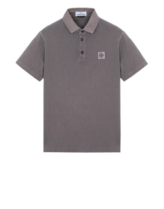 12255001xe - Polo - T-Shirts STONE ISLAND Polo shirt 21757 'FISSATO' DYE TREATMENT STONE ISLAND - 0