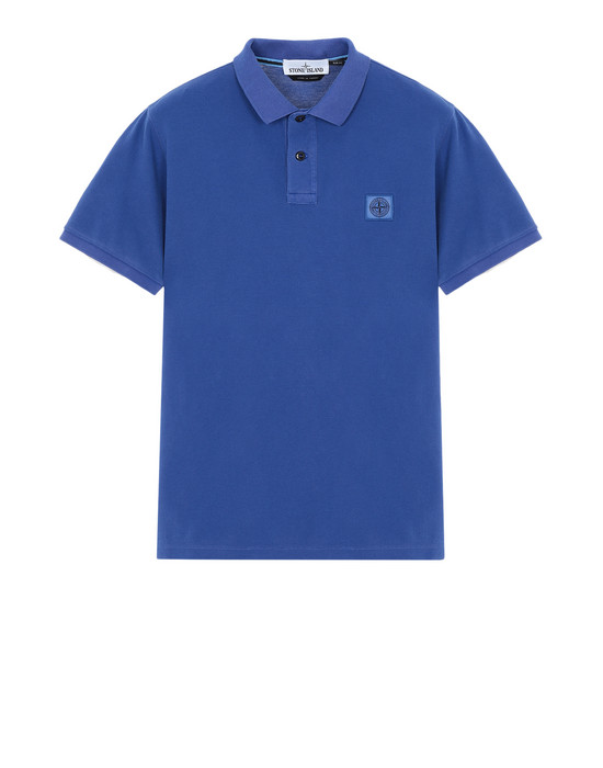 12255128gb - Polo - T-Shirts STONE ISLAND Polo shirt 22S67 PIGMENT DYE TREATMENT STONE ISLAND - 0