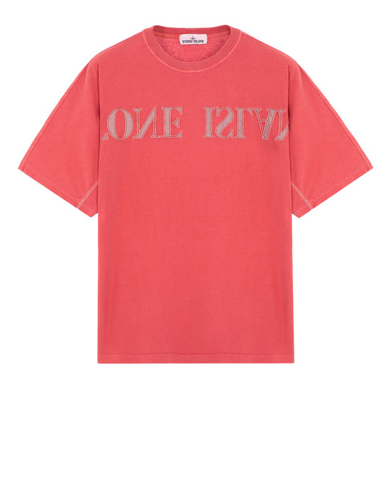 12255297pt - Polo - T-Shirts STONE ISLAND Short sleeve t-shirt 21856 'OLD' DYE TREATMENT STONE ISLAND - 0