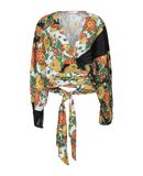 LUCILLE Damen Bluse Farbe Gr�n Gr��e 4