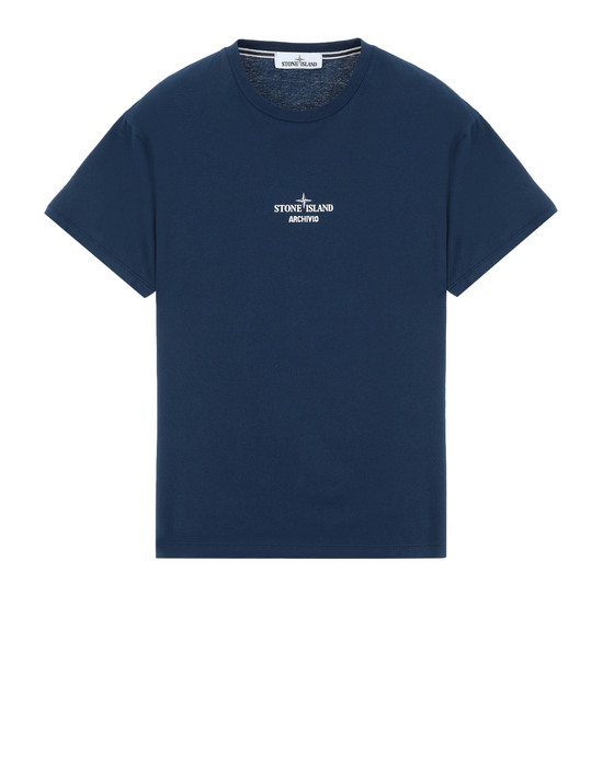 12255410de - Polo - T-Shirts STONE ISLAND Short sleeve t-shirt 2NS91 STONE ISLAND ARCHIVIO PROJECT_TELA STELLA STONE ISLAND - 0