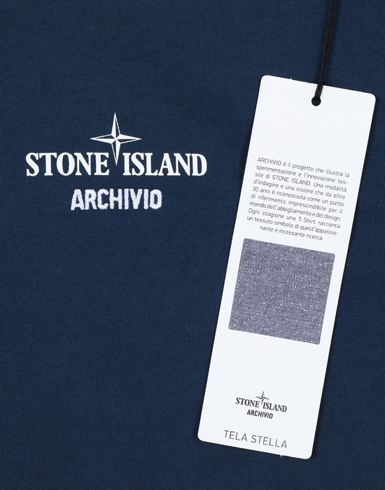 2NS91 STONE ISLAND ARCHIVIO PROJECT TELA STELLA Short Sleeve t