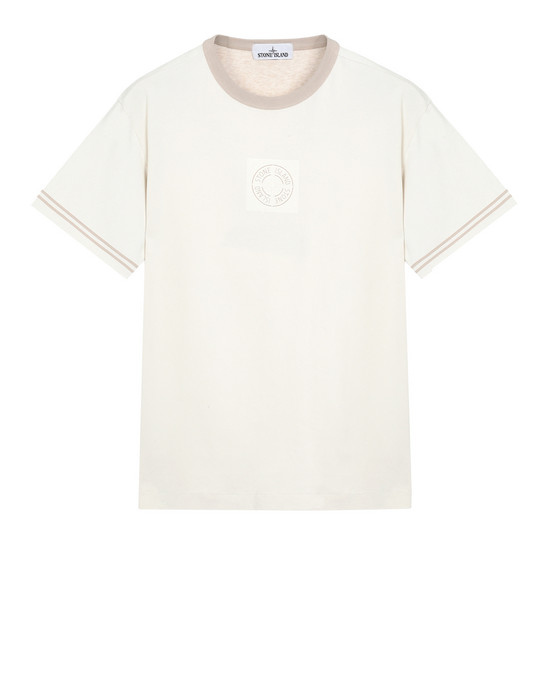 12255420ki - Polos - T-Shirts STONE ISLAND T-Shirt 23335 JERSEY PLACCATO STONE ISLAND - 0