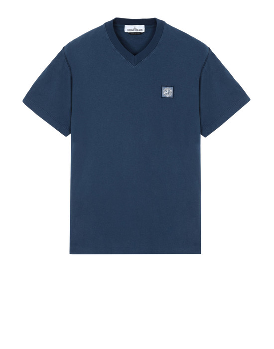 12255444wc - Polo - T-Shirts STONE ISLAND Short sleeve t-shirt 20257 'FISSATO' DYE TREATMENT STONE ISLAND - 0