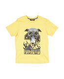 TRUSSARDI JUNIOR Jungen 3-8 jahre T-shirts Farbe Gelb Gr��e 6