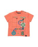 DANIELE ALESSANDRINI Jungen 0-24 monate T-shirts Farbe Orange Gr��e 5