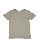 PAOLO PECORA Jungen 3-8 jahre T-shirts Farbe Milit�rgr�n Gr��e 2