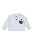 NAN�N Jungen 0-24 monate Poloshirt Farbe Wei� Gr��e 5