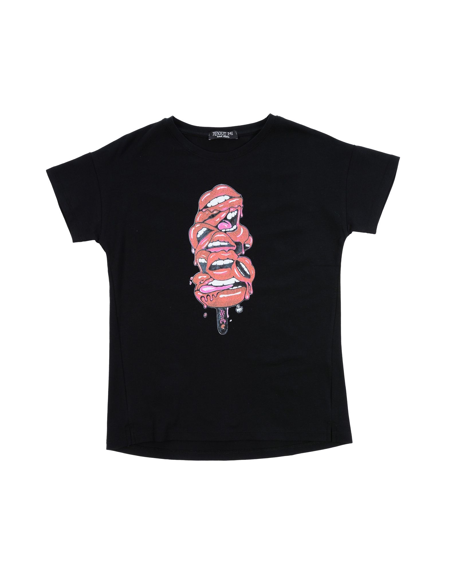 About Me Handmade Kids' T-shirts In Black