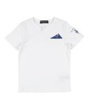 TRUSSARDI JUNIOR Jungen 3-8 jahre T-shirts Farbe Wei� Gr��e 4