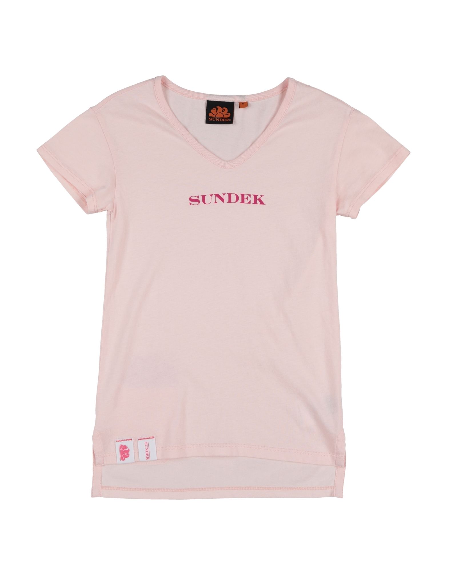 Sundek Kids' T-shirts In Pink