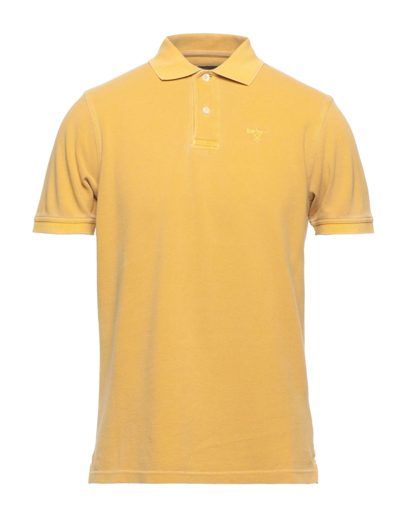 Barbour Polo Shirts In Ocher