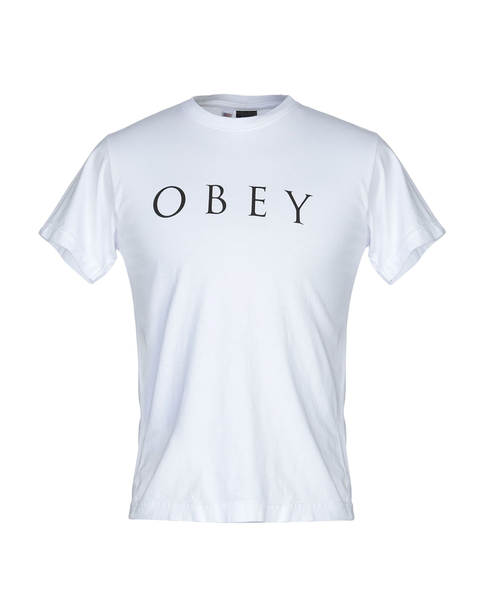 《送料無料》OBEY メンズ T シャツ ホワイト XS コットン 100%