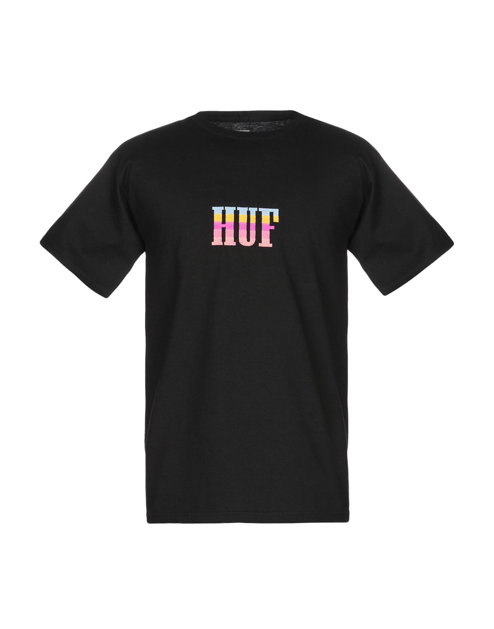 《送料無料》HUF メンズ T シャツ ブラック M コットン 100%