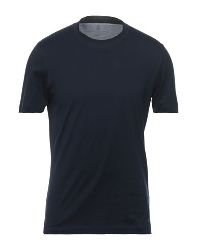 Brunello Cucinelli Man T-shirt Midnight Blue Size Xl Cotton