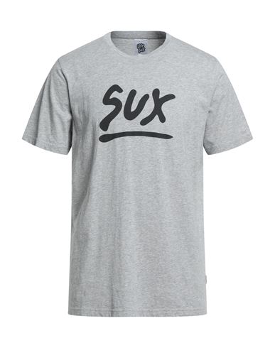 Life Sux Man T-shirt Light Grey Size Xxl Cotton