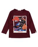 BILLYBANDIT Jungen 3-8 jahre T-shirts Farbe Bordeaux Gr��e 1