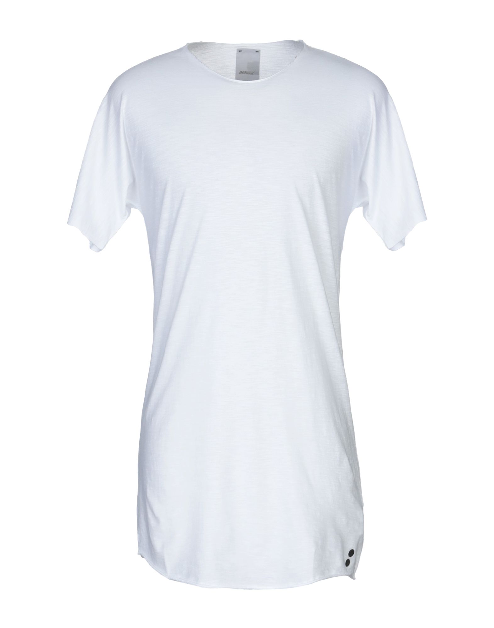《送料無料》FRI: HAEND メンズ T シャツ ホワイト XL コットン 100%