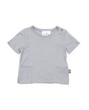 LE PETIT COCO Jungen 0-24 monate T-shirts Farbe Grau Gr��e 3