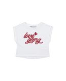 PATRIZIA PEPE M�dchen 0-24 monate T-shirts Farbe Wei� Gr��e 6